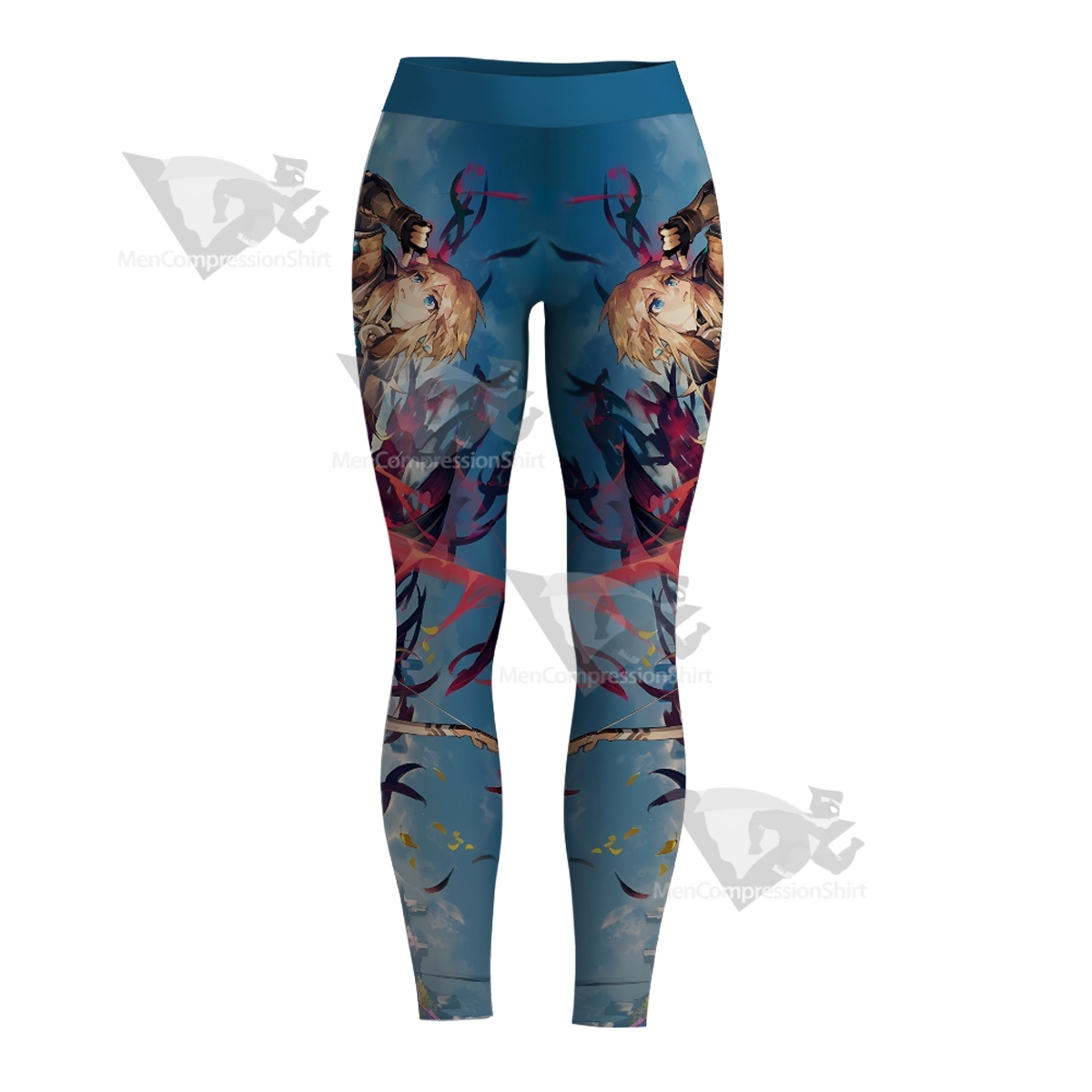 Zelda Link Personality Illustration Women Compression Legging-MensCompressionShirt