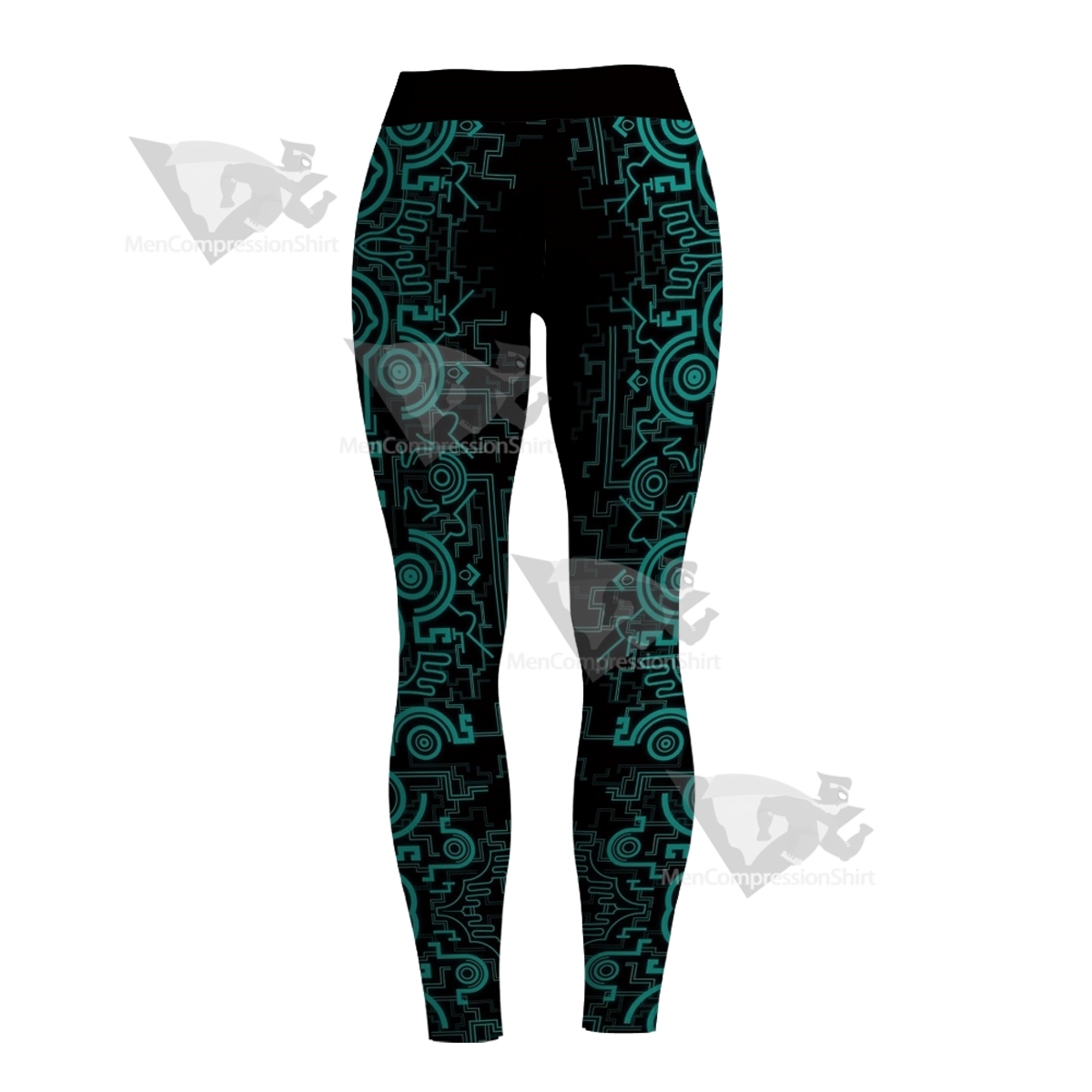 Zelda Twilight Princess Twilight Realm Totem Women Compression Legging-MensCompressionShirt