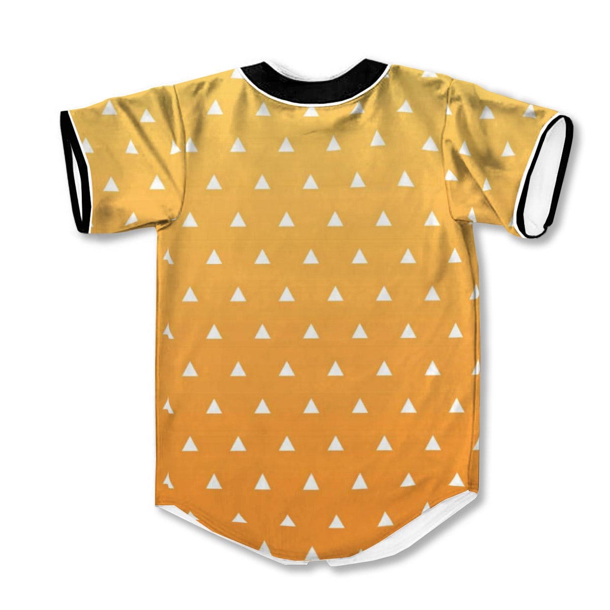 Zenitsu 3d Print Full Size Pattern Baseball Jerseys