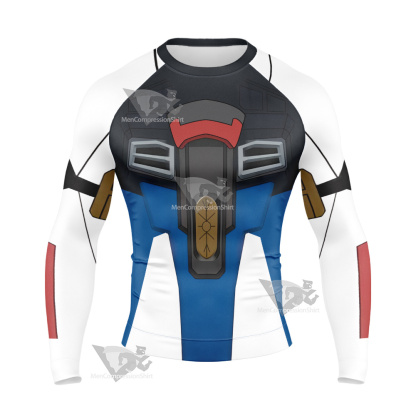 Zgmf X20a Strike Freedom Gundam Long Sleeve Compression Shirt