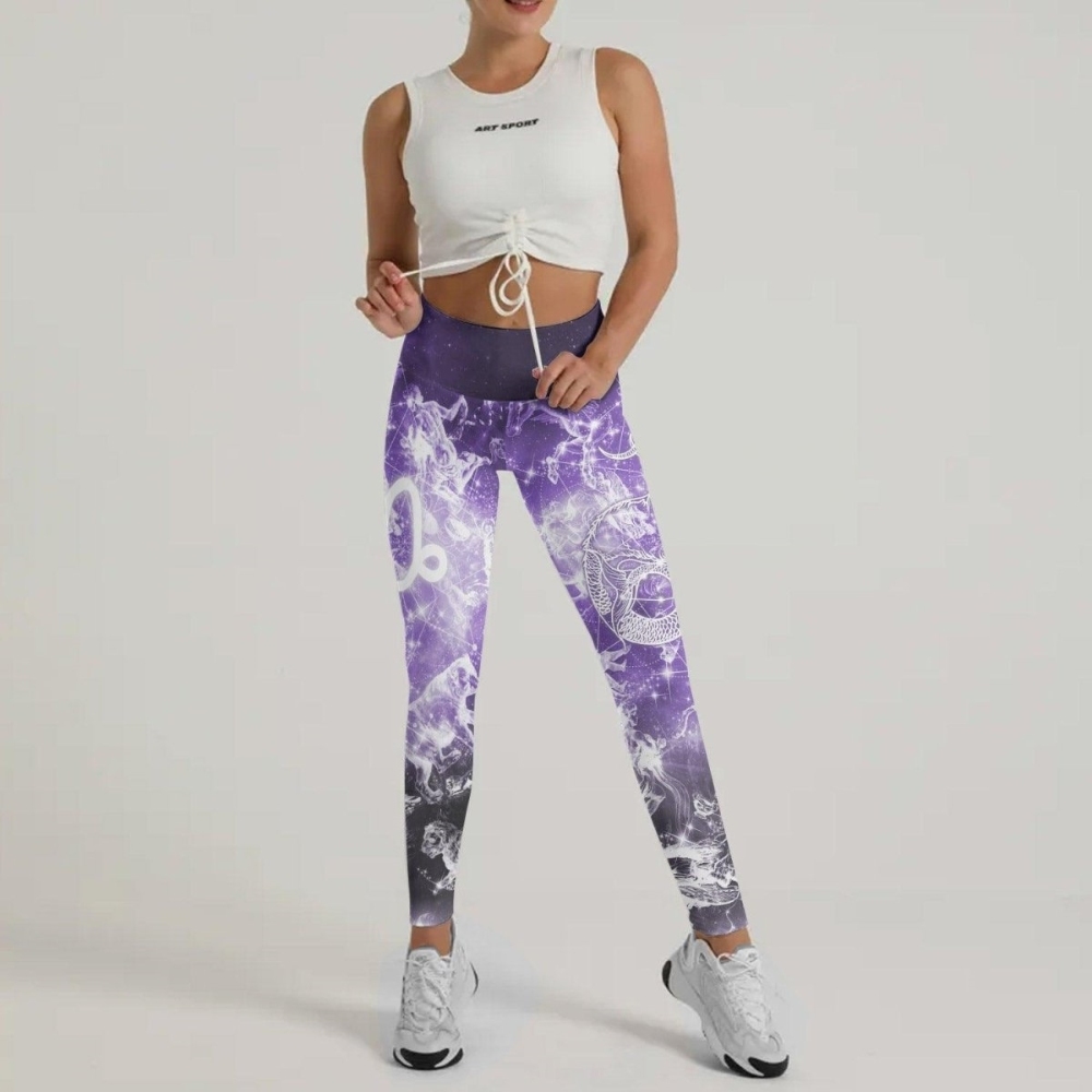 Zodiac Capricorn Women Compression Legging