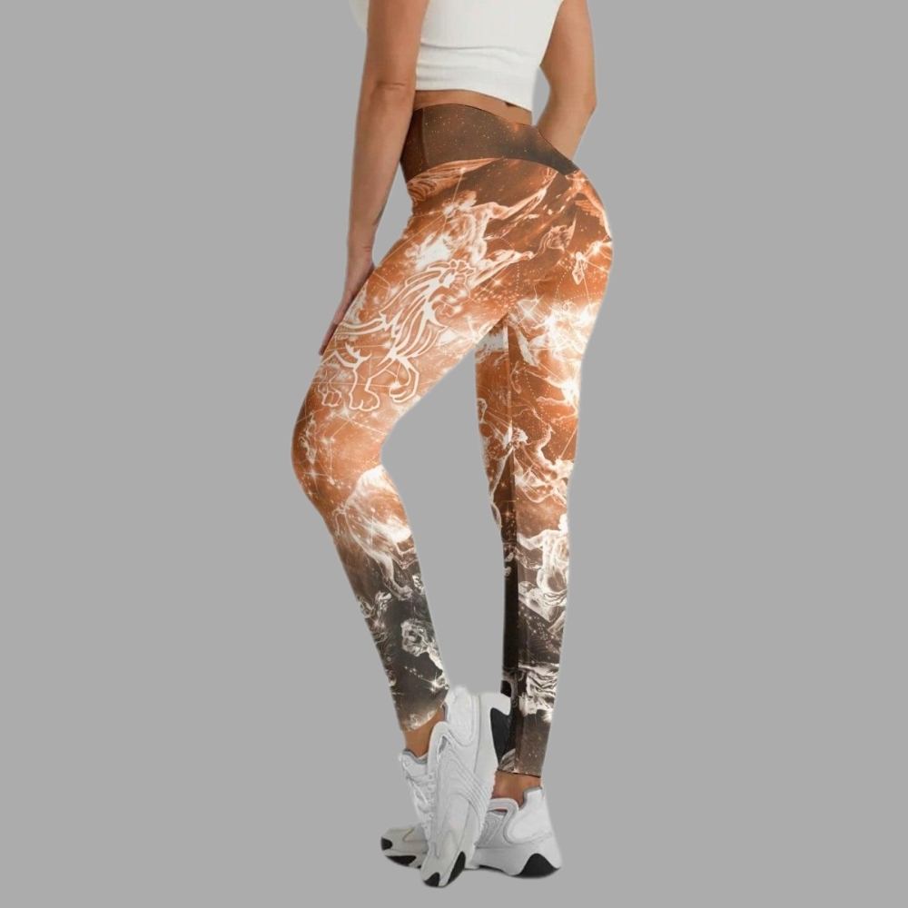 Zodiac Leo Women Compression Legging