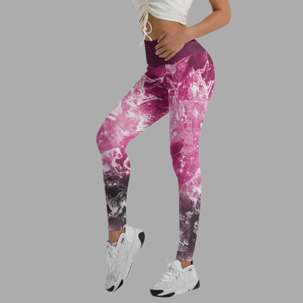 Zodiac Libra Women Compression Legging