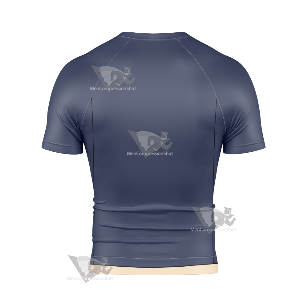 Zombieland Saga Ai Mizuno Short Sleeve Compression Shirt