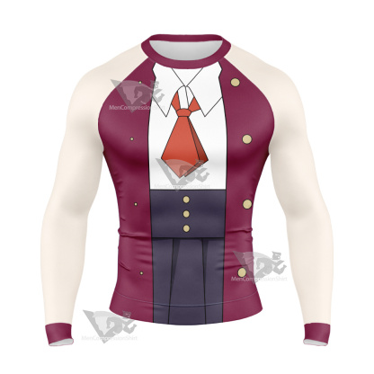 Zombieland Saga Saki Nikaido Long Sleeve Compression Shirt