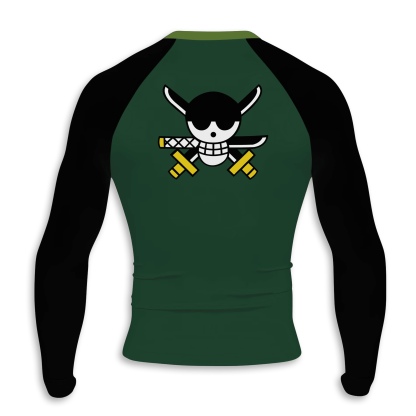 Zoro Men Long Sleeve Compression Shirt