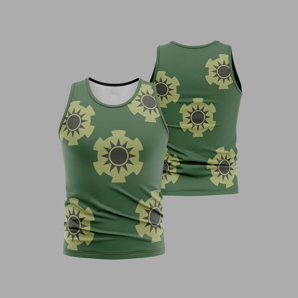 Zoro Wano One Piece Sleeveless Compression Shirt