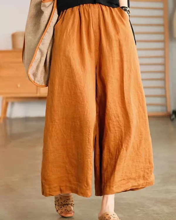 Loose Casual Linen Pants