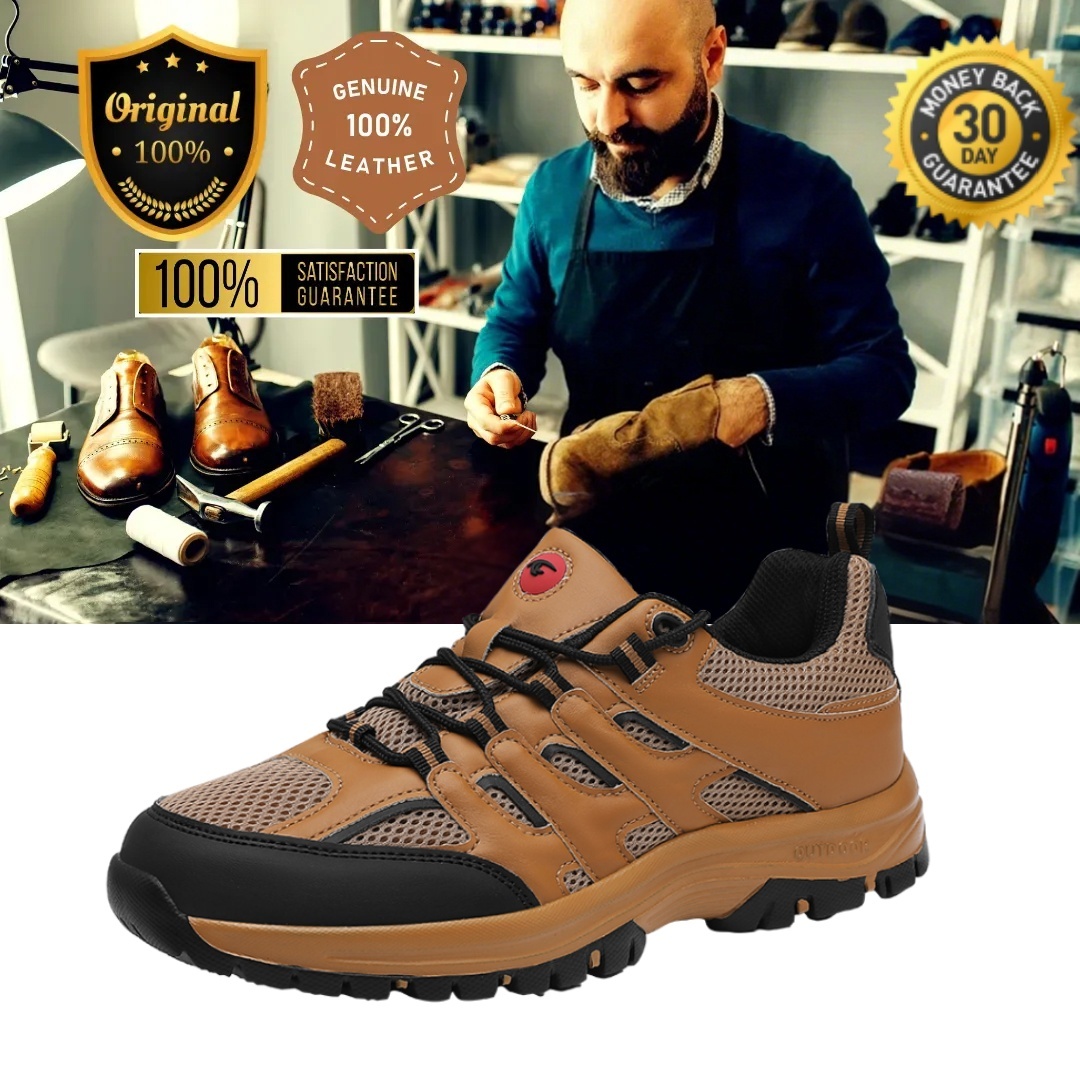 🔥 Ergonomically designed men's casual shoes 👞 Hand-sewn, easy to put