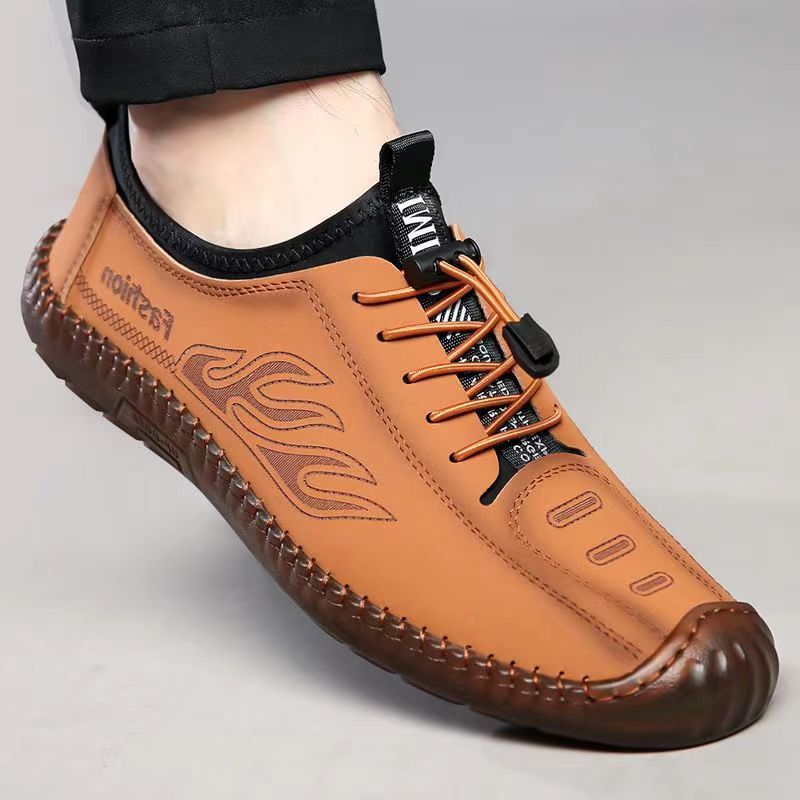 men's casual leather shoes