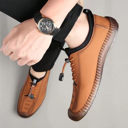 men's casual leather shoes
