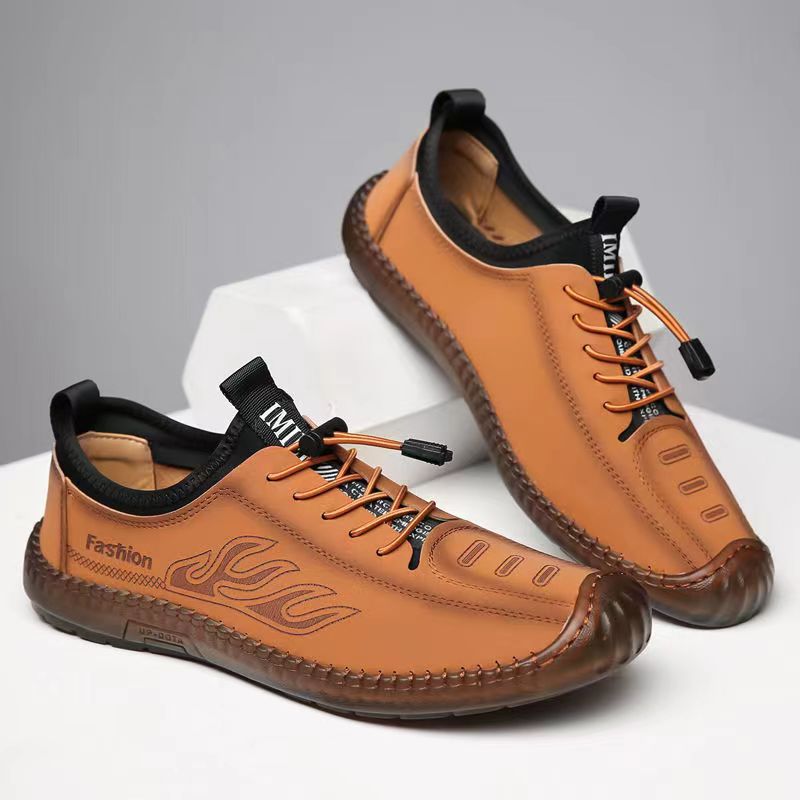 men's casual leather shoes