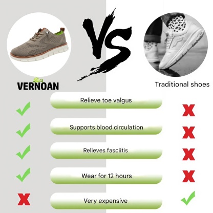 🔥 Ergonomically designed men's casual shoes 👞 Hand-sewn, easy to put on and take off ✅ Arch support, relieve pain, and make you walk comfortably