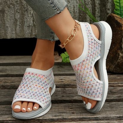 🔥Last Day 60% OFF - Washable Slingback Orthopedic Slide Sport Sandals