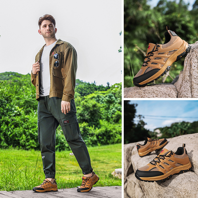 🔥 Ergonomically designed men's casual shoes 👞 Hand-sewn, easy to put on and take off ✅ Arch support, relieves walking pain - allowing you to walk comfortably