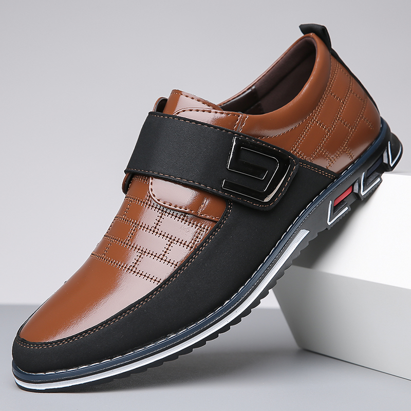 Fashion casual velcro men's casual shoes