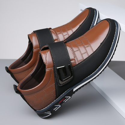 Fashion casual velcro men's casual shoes