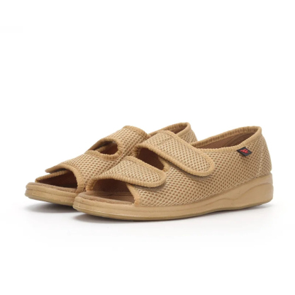 Women Diabetic Shoes Extra Wide Edema Swollen Sandals  Comfort Elderly Sandals