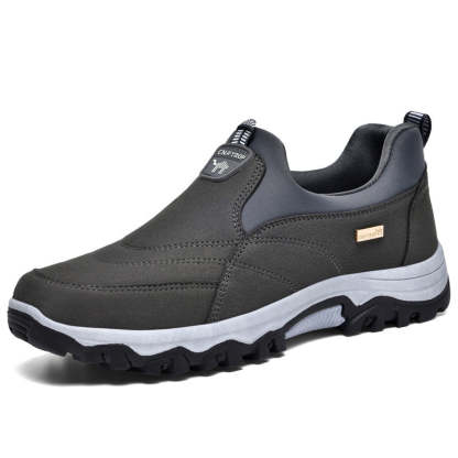 💥Hot sale💥 Men's Comfortable Breathable Orthopedic Leather Walking Hiking Shoes