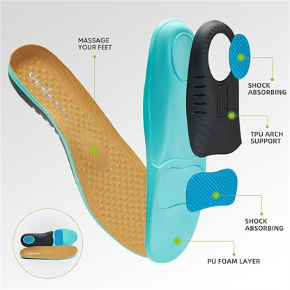 Men's Walking Arch Support Orthopedic Lightweight Anti-Slip Loafers