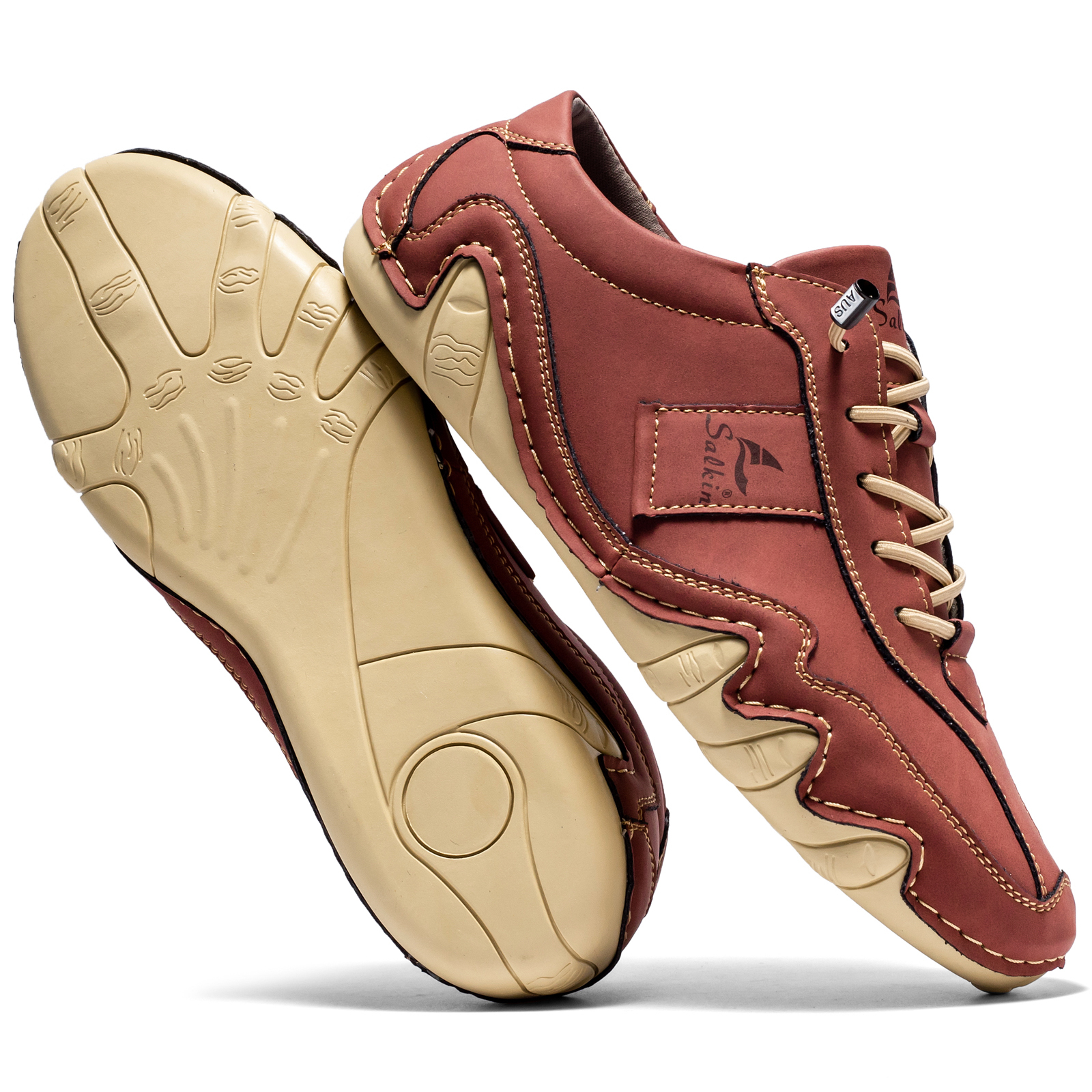 Clearance!!!⏱️🔥Men's Daily Lightweight Quick-Drying Arch Support Lace-Free Design Walking Shoes