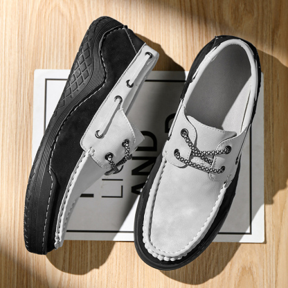 🔥Clearance!!🔥Men's Casual Fashion Color Matching Comfortable Non-slip Loafers