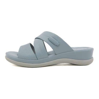 Women's Plus Size Bow Orthopedic Arch-Support Sandals