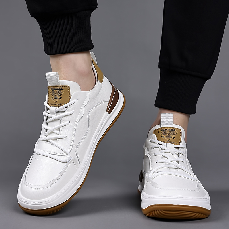 Genuine leather men's sports casual shoes