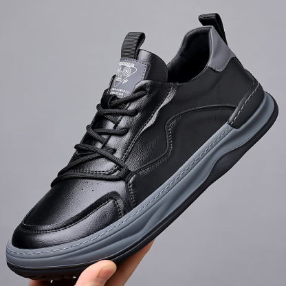 Genuine leather men's sports casual shoes