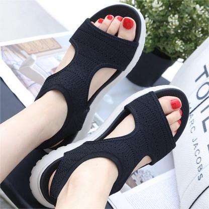 Orthopedic Sandals Cushion Walk Fly Knit Sporty Sandal EEE Fit