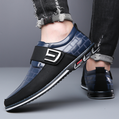 Fashion casual velcro men's casual shoes