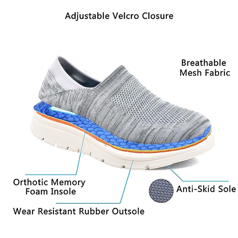 Extra Wide Swollen Orthopaedic Health Shoes