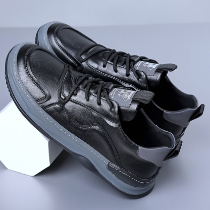 Genuine leather men's sports casual shoes