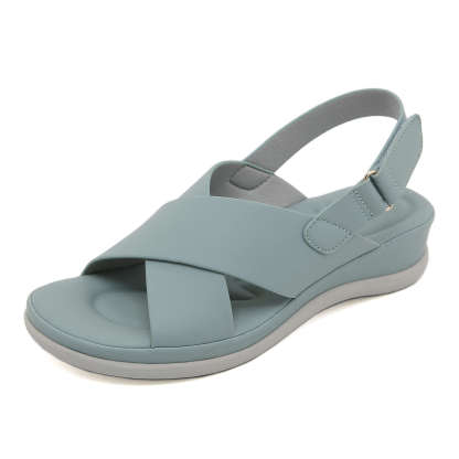 Women's Plus Size Bow Orthopedic Arch-Support Sandals