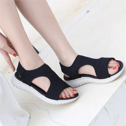 Orthopedic Sandals Cushion Walk Fly Knit Sporty Sandal EEE Fit