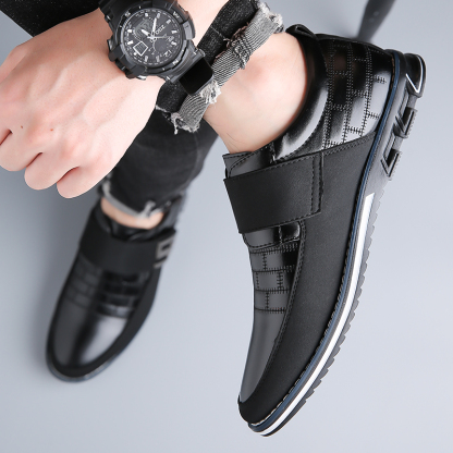 Fashion casual velcro men's casual shoes