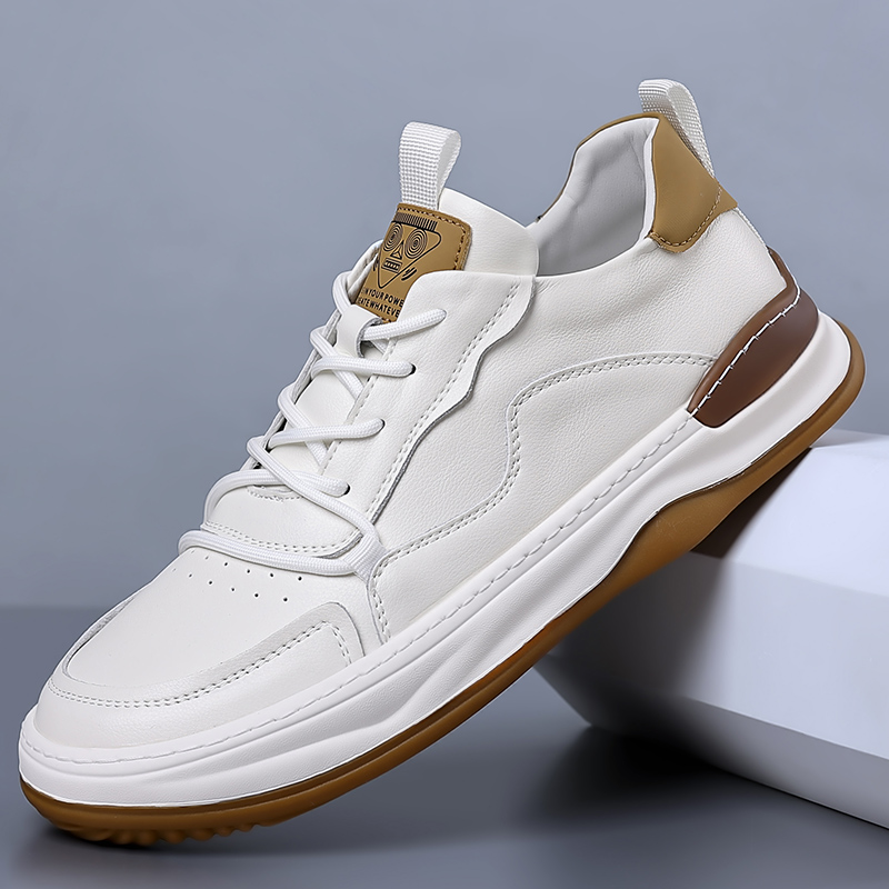 Genuine leather men's sports casual shoes