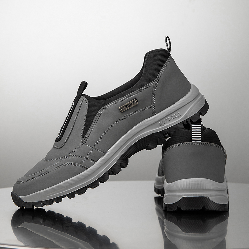 2025 Men's Lightweight Extra Wide Width Orthopedic Hands-Free Foot Pain Relief Slip-on Shoes