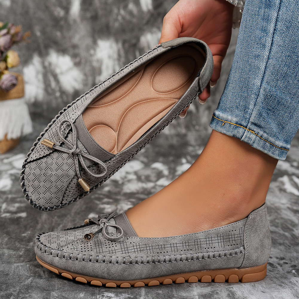 🔥Best Seller-Last Day Sale 60% OFF🔥 Orthopedic leather shoes, Lightweight, Anti-Slip, Breathable for Women