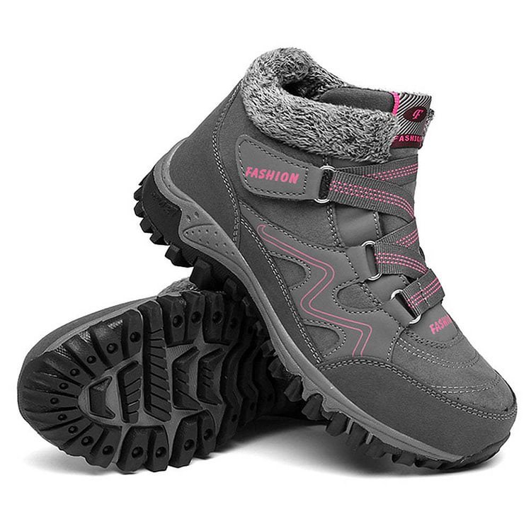 Orthopedic Snow Ankle Boots Winter Thermal Hiking Boots For Women And Men
