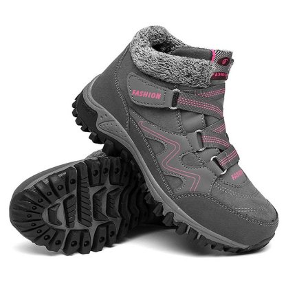 Orthopedic Snow Ankle Boots Winter Thermal Hiking Boots For Women And Men