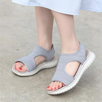 Orthopedic Sandals Cushion Walk Fly Knit Sporty Sandal EEE Fit