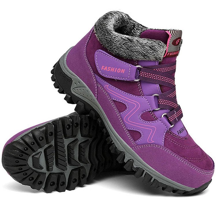 Orthopedic Snow Ankle Boots Winter Thermal Hiking Boots For Women And Men