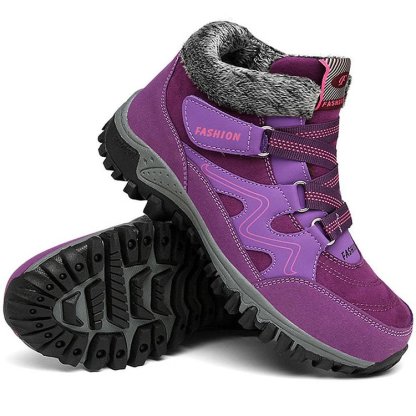 Orthopedic Snow Ankle Boots Winter Thermal Hiking Boots For Women And Men