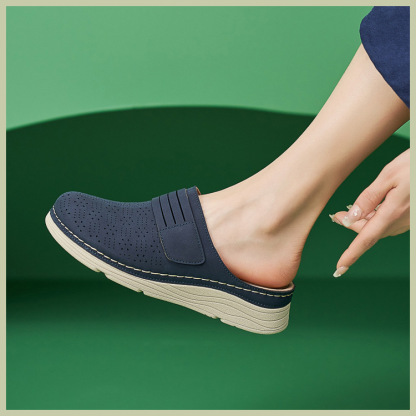 Casual Orthopedic Velcro Walking Wedge Toe Sandals