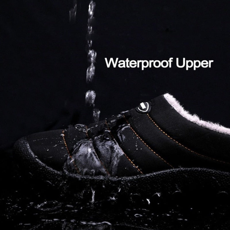 Fur Slippers Waterproof Indoor And Outdoor Winter Slides for Women and Men