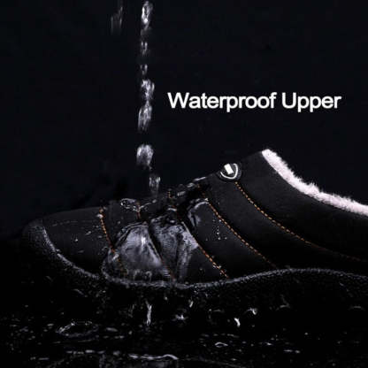 Fur Slippers Waterproof Indoor And Outdoor Winter Slides for Women and Men