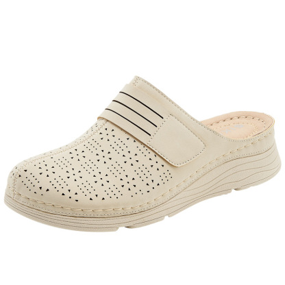 Casual Orthopedic Velcro Walking Wedge Toe Sandals
