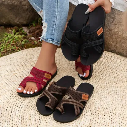 🔥Last Day Promotion 50% OFF✨2024Women's Hollow Mesh Slide Sandals