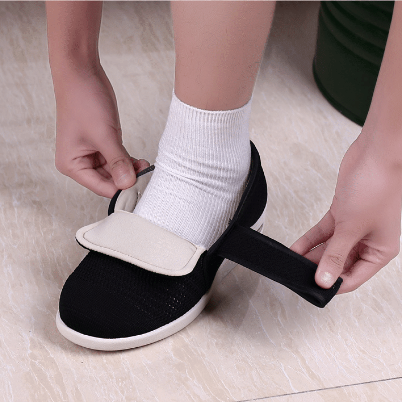Plus Size Wide Diabetic Shoes For Swollen Feet Width Shoes (Unisex)